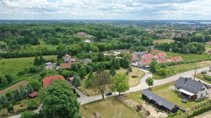giżycki, Giżycko, Gajewo, Leśna, Na sprzedaż działka budowlana 2380 m² – Gajewo, ul. Leśna