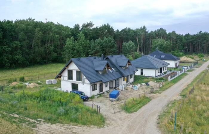 ostrołęcki, Rzekuń, Dzbenin, Letnia, Wysokiej jakości dom w Dzbeninie pod lasem