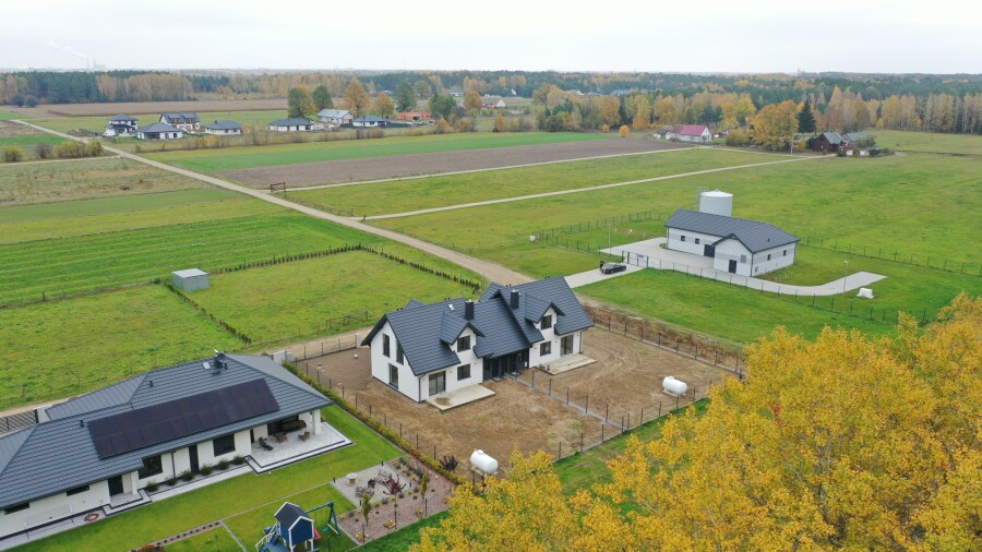 ostrołęcki, Rzekuń, Dzbenin, Letnia, Wysokiej jakości dom w Dzbeninie pod lasem