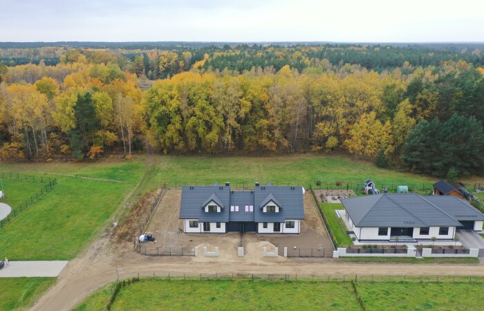 ostrołęcki, Rzekuń, Dzbenin, Letnia, Wysokiej jakości dom w Dzbeninie pod lasem