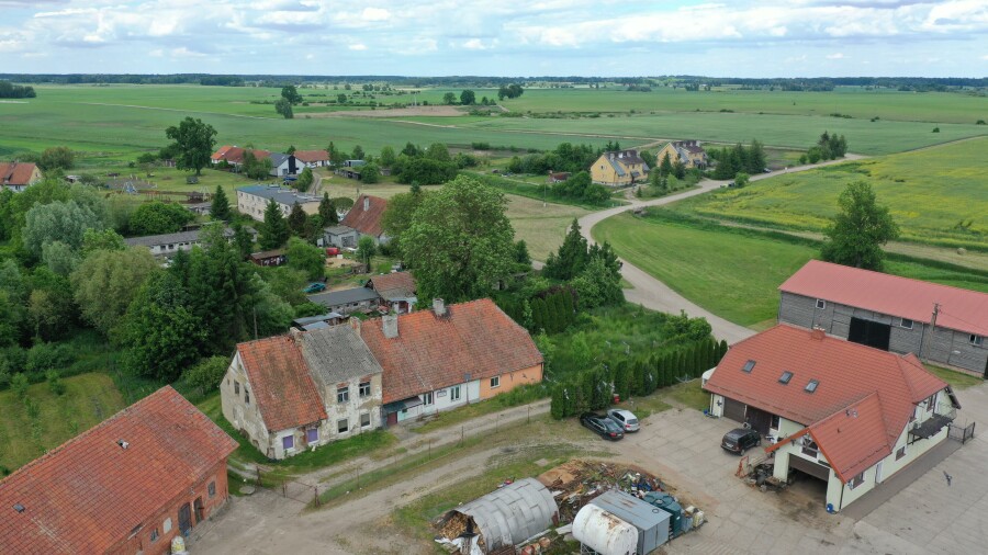 kętrzyński, Barciany, Kolwiny, Skrajny Segment Kolwiny 1/2  gm Barciany