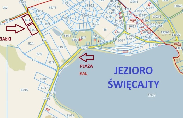 węgorzewski, Węgorzewo, Kal, Atrakcyjna działka inwestycyjne pod usługi turystyczne – Kal, Mazury