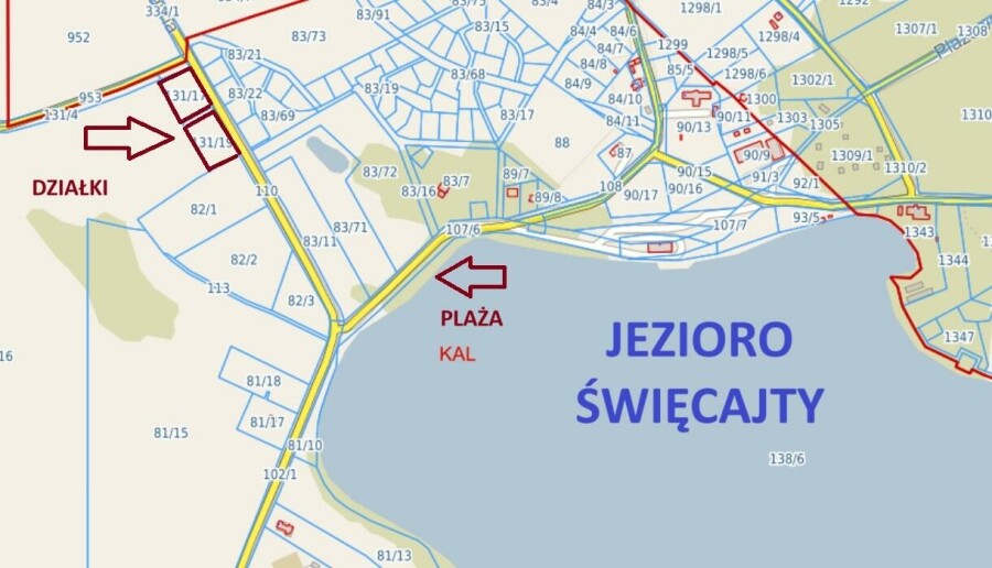 węgorzewski, Węgorzewo, Kal, Atrakcyjna działka inwestycyjne pod usługi turystyczne – Kal, Mazury