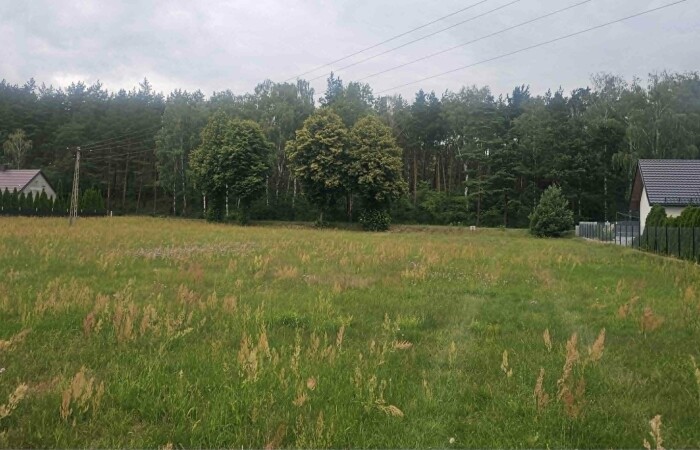 ostrołęcki, Kadzidło, Działka z widokiem na las, 1810m2 w Kadzidle