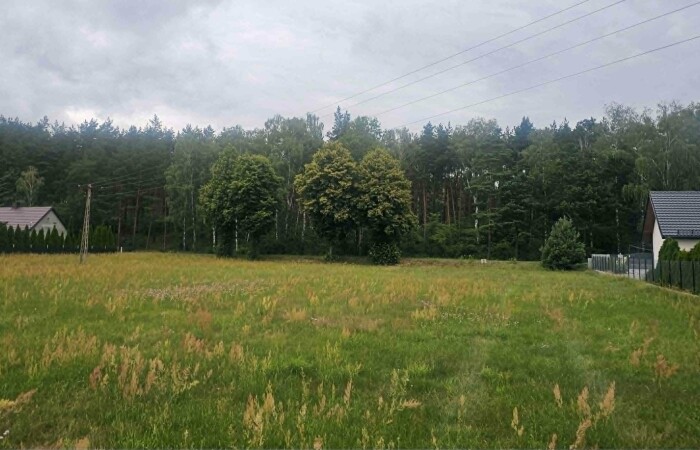 ostrołęcki, Kadzidło, Działka z widokiem na las, 1810m2 w Kadzidle