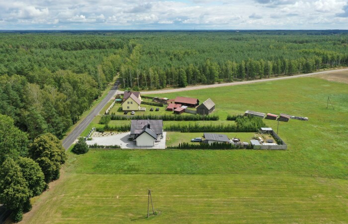 ostrołęcki, Kadzidło, Działka z widokiem na las, 1810m2 w Kadzidle