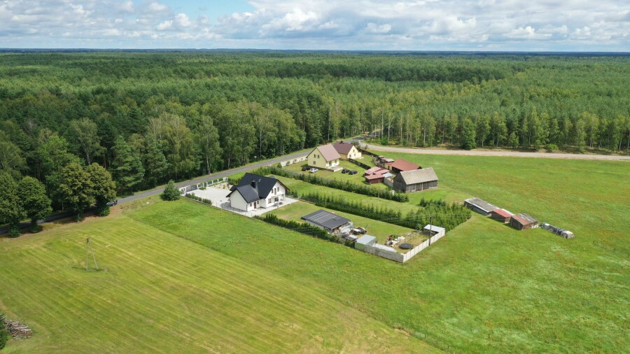 ostrołęcki, Kadzidło, Działka z widokiem na las, 1810m2 w Kadzidle