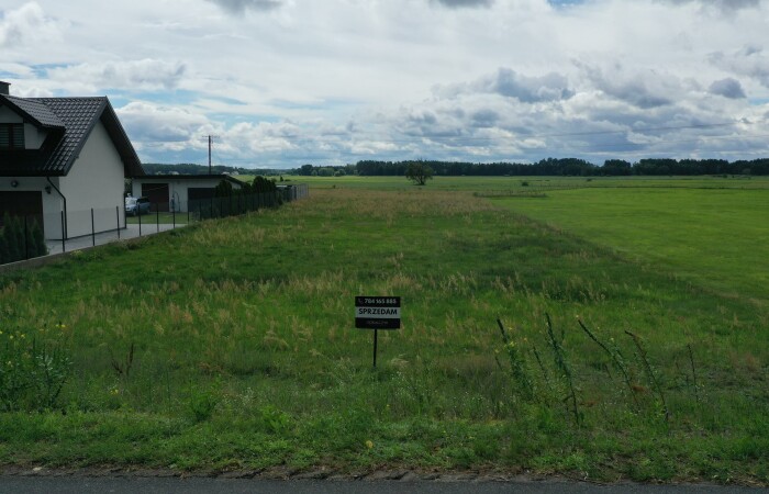 ostrołęcki, Kadzidło, Działka z widokiem na las, 1810m2 w Kadzidle