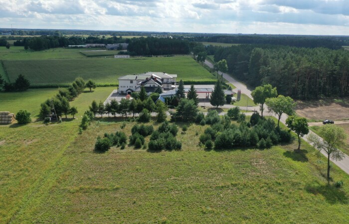 ostrołęcki, Goworowo, Damięty, Duża działka pod zabudowę mieszkalno-usługową