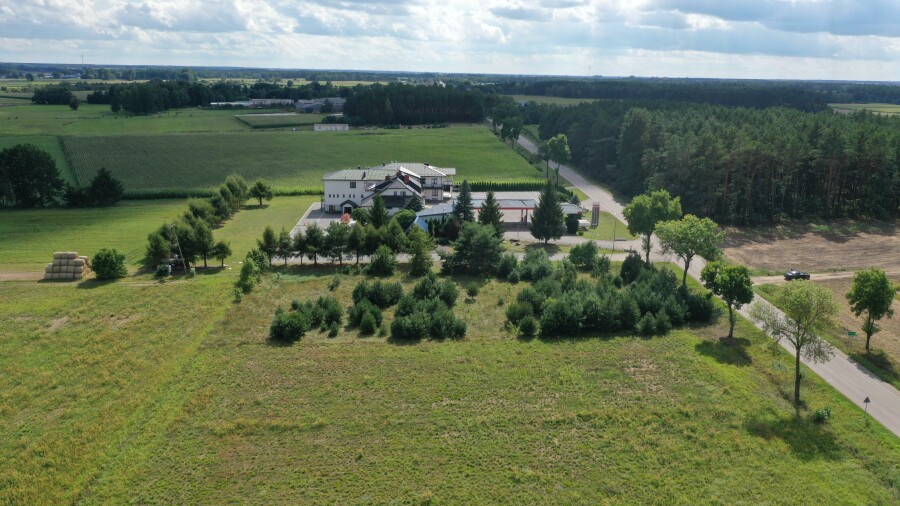 ostrołęcki, Goworowo, Damięty, Duża działka pod zabudowę mieszkalno-usługową