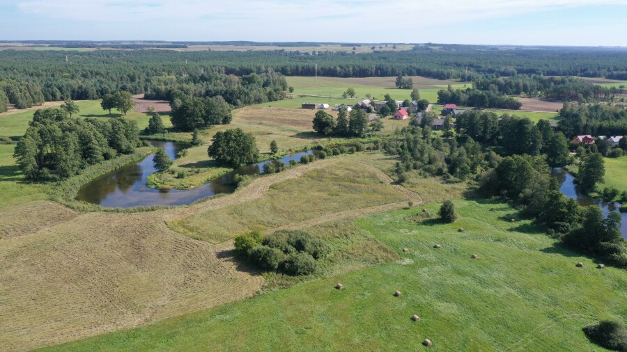 łomżyński, Zbójna, Jurki, Łąka z dostępem do rzeki Pisy | Super Okazja - tylko 49.000 zł