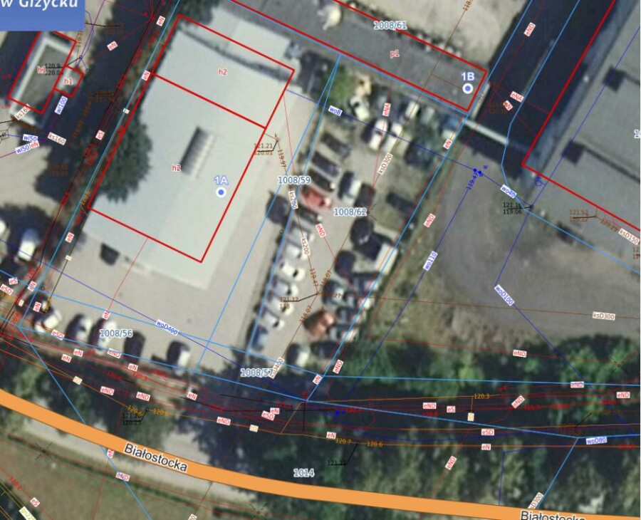 giżycki, Giżycko, Obwodowa, Działka usługowa 703 m² w Giżycku | rejon ul. Obwodowej