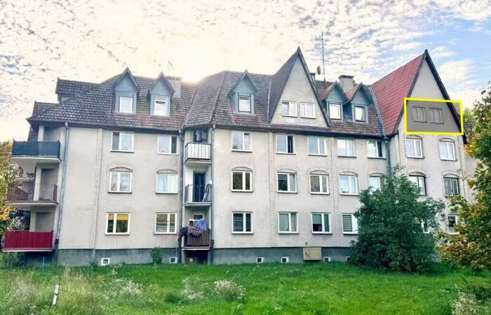 węgorzewski, Węgorzewo, Sienkiewicza, Kawalerka z oddzielną sypialnią i osobną kuchnią | Węgorzewo