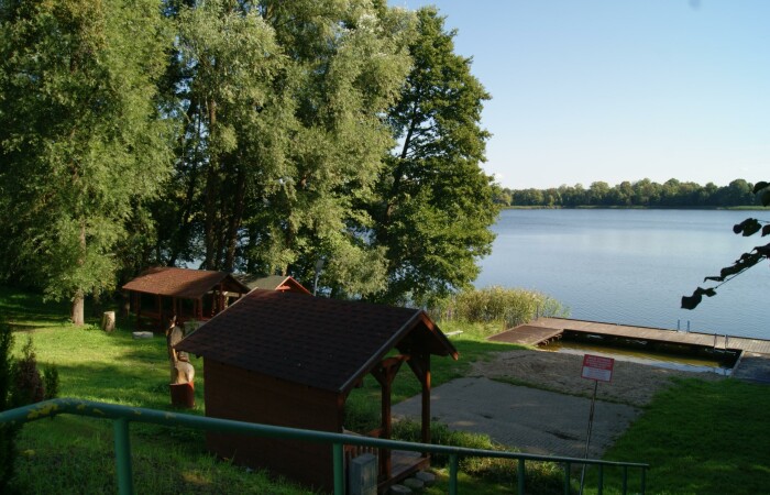 mrągowski, Sorkwity, Stary Gieląd, DOM NAD JEZIOREM GIELĄDZKIM – Zaledwie 5 m od wody