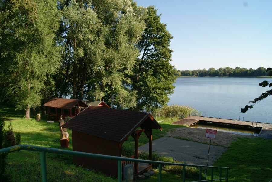 mrągowski, Sorkwity, Stary Gieląd, DOM NAD JEZIOREM GIELĄDZKIM – Zaledwie 5 m od wody
