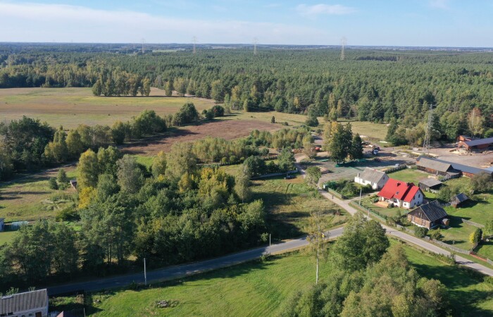 ostrołęcki, Lelis, Siemnocha, Zainwestuj w naturę- 5400m2 ziemi z własnym lasem - Siemnocha zaprasza