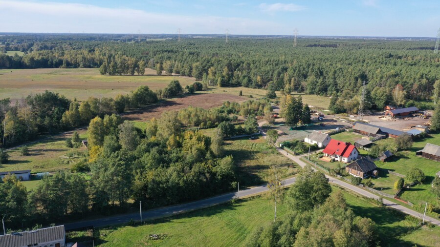ostrołęcki, Lelis, Siemnocha, Zainwestuj w naturę- 5400m2 ziemi z własnym lasem - Siemnocha zaprasza