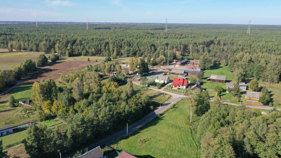 ostrołęcki, Lelis, Siemnocha, Zainwestuj w naturę- 5400m2 ziemi z własnym lasem - Siemnocha zaprasza
