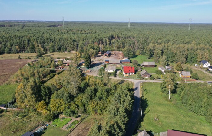 ostrołęcki, Lelis, Siemnocha, Zainwestuj w naturę- 5400m2 ziemi z własnym lasem - Siemnocha zaprasza
