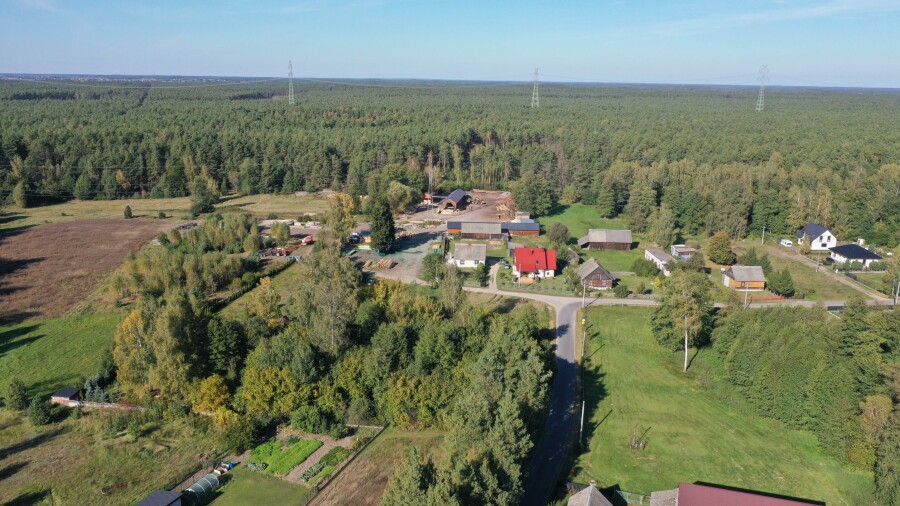 ostrołęcki, Lelis, Siemnocha, Zainwestuj w naturę- 5400m2 ziemi z własnym lasem - Siemnocha zaprasza