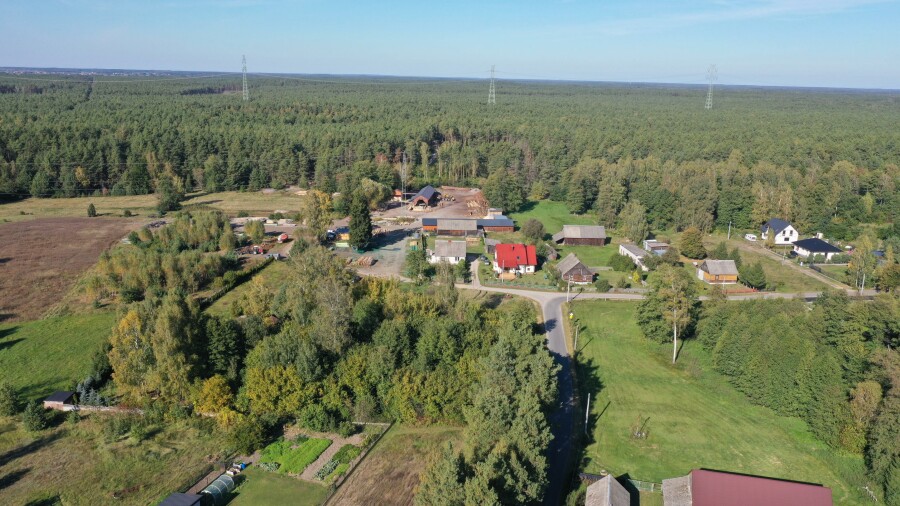 ostrołęcki, Lelis, Siemnocha, Zainwestuj w naturę- 5400m2 ziemi z własnym lasem - Siemnocha zaprasza