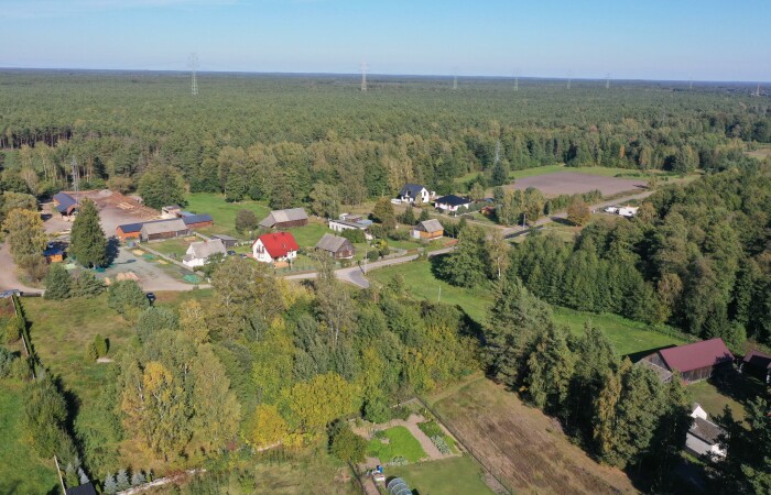 ostrołęcki, Lelis, Siemnocha, Zainwestuj w naturę- 5400m2 ziemi z własnym lasem - Siemnocha zaprasza