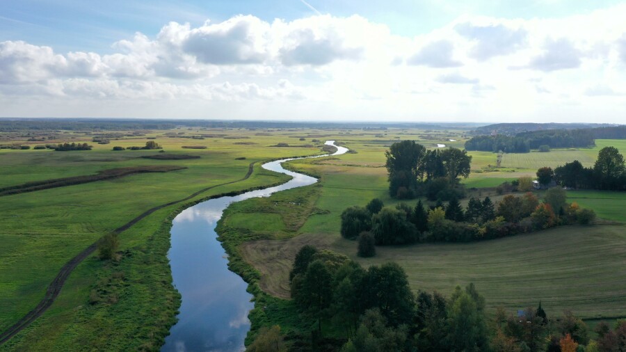 łomżyński, Przytuły, Kubra-Przebudówka, Siedlisko otoczone lasem z dużą działką niedaleko Biebrzańskiego PN